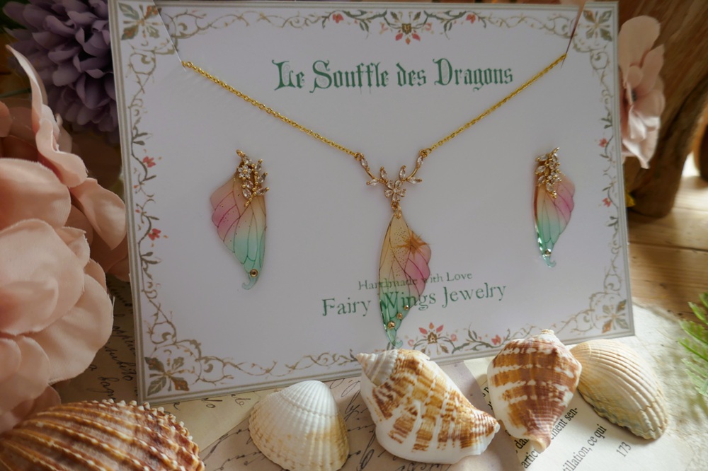 "Mousse de Corail " - Coffret Parure